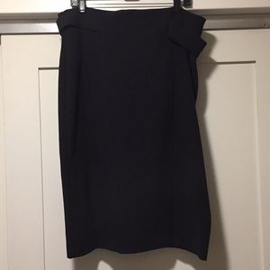 Eva Mendes Black Pencil Skirt